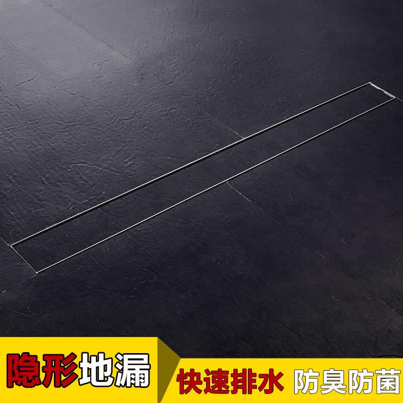 淋浴区墅浴室长方地漏mm排水器加厚锈形钢酒店不浴场别DL1001地漏