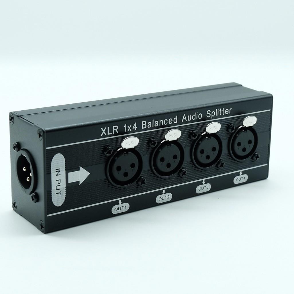 XLR-5 无源卡侬平衡音频分配器