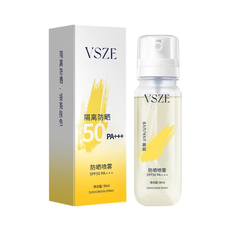 买2送1VSZE美白防晒喷雾SPF50+高倍防护喷雾补水全身刻印工厂爆款图片