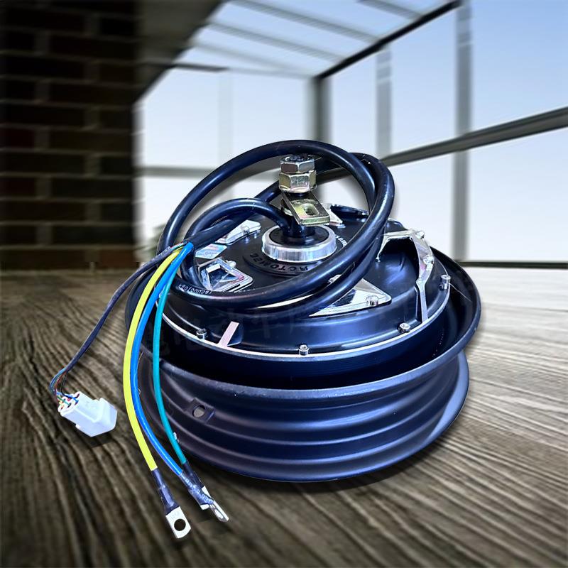 10寸四代轮毂瓦片电机1500WP/2000博WP/4BBM000WP可选配凌控制器