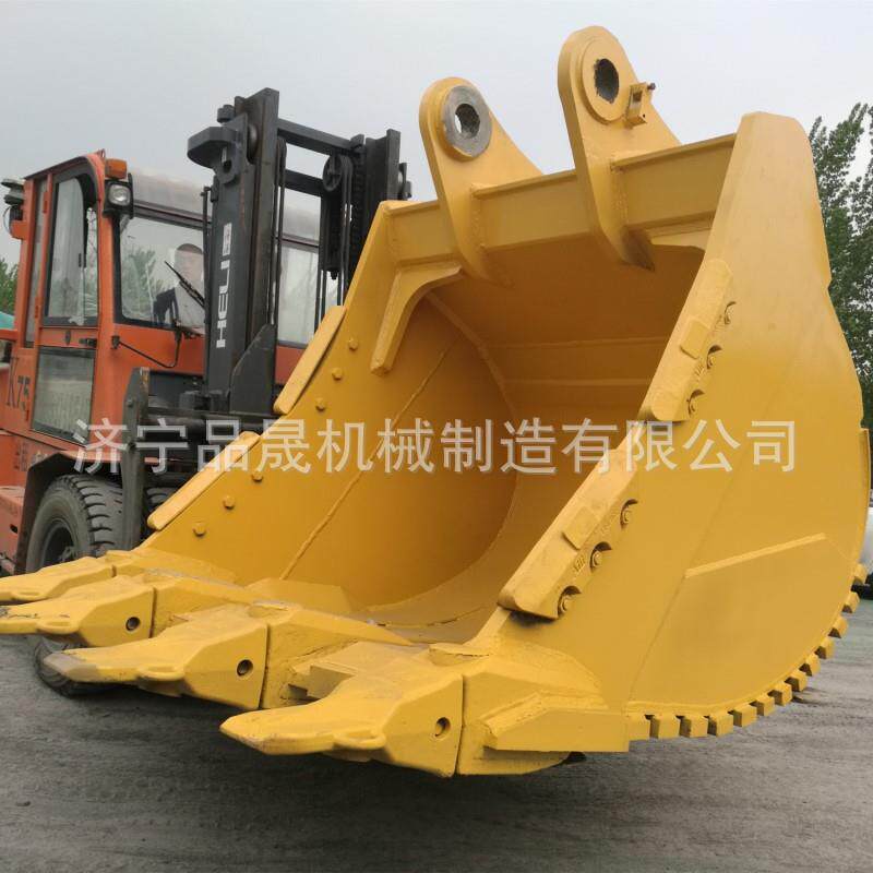 挖掘机铲斗钩机挖斗土方斗加强斗岩石斗异形斗挖机岩石适配