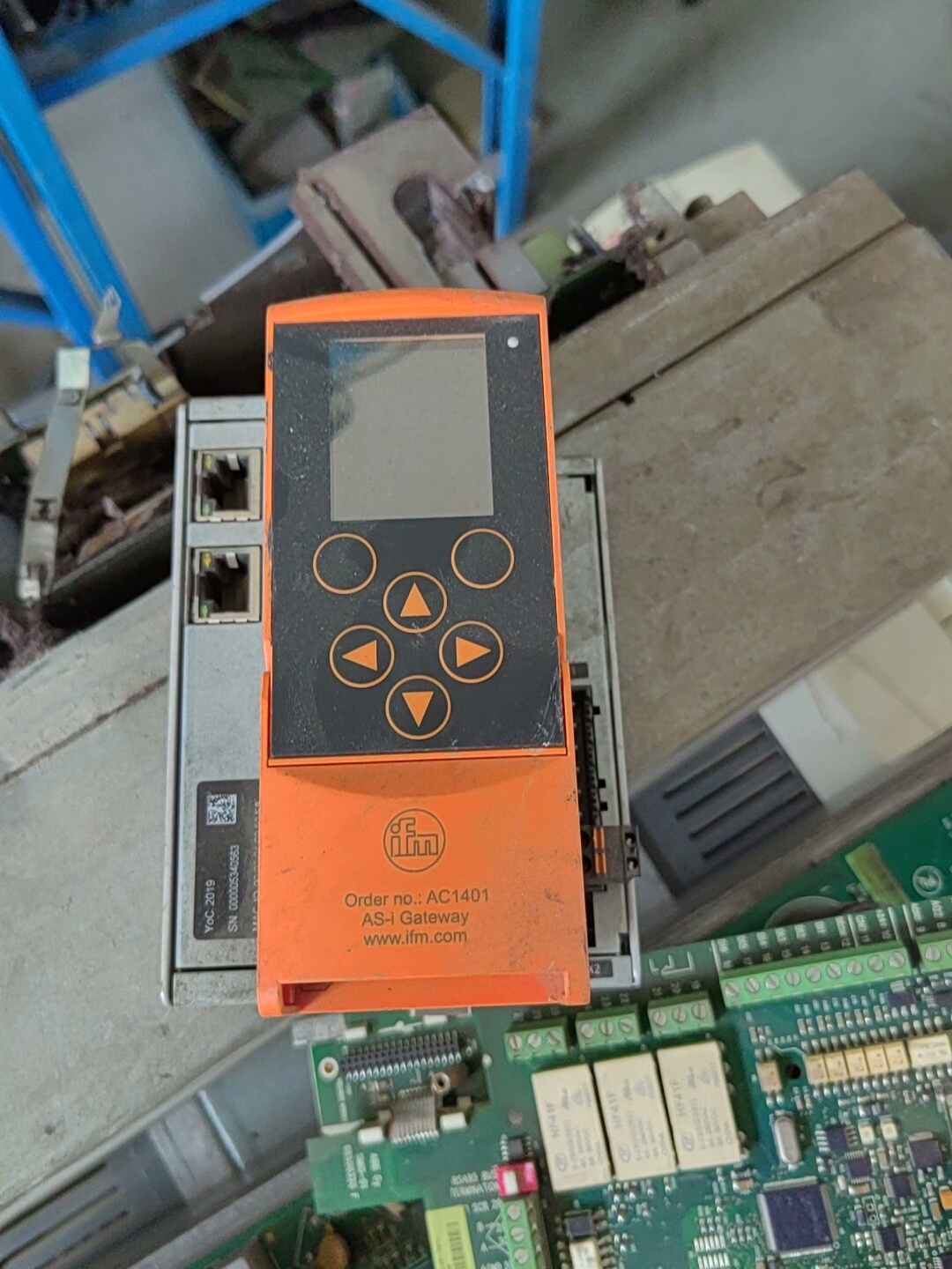 ASi总线IFM易福门网关AC1401，实物图拍摄，功能包好