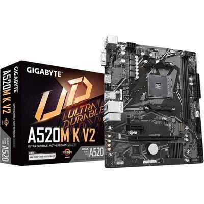 GIGABYTE/技嘉A520M K V2主板适用CPU 5600/5600G/5700G/5700X