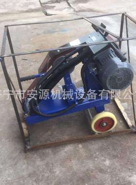 手推式砂带机 砂带机BSH2100-75 钢板麻点焊缝打磨机机械厂