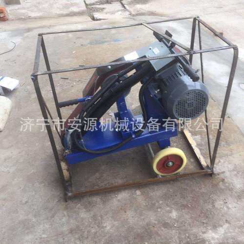 手推式砂带机 砂带机BSH2100-75 钢板麻点焊缝打磨机机械厂