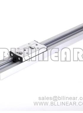 双轴心滚轮导轨SGR20 SGR15 SGR25 SGR35 铝滑块厂家