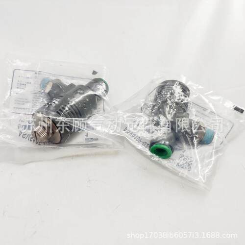SMC节流排气接头ASV510F-01-12S ASV510F-02-12S ASV510F-03-12S