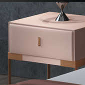 北欧实木床头柜 简约后现代轻奢简易柜子卧室ins风网红置物储物柜