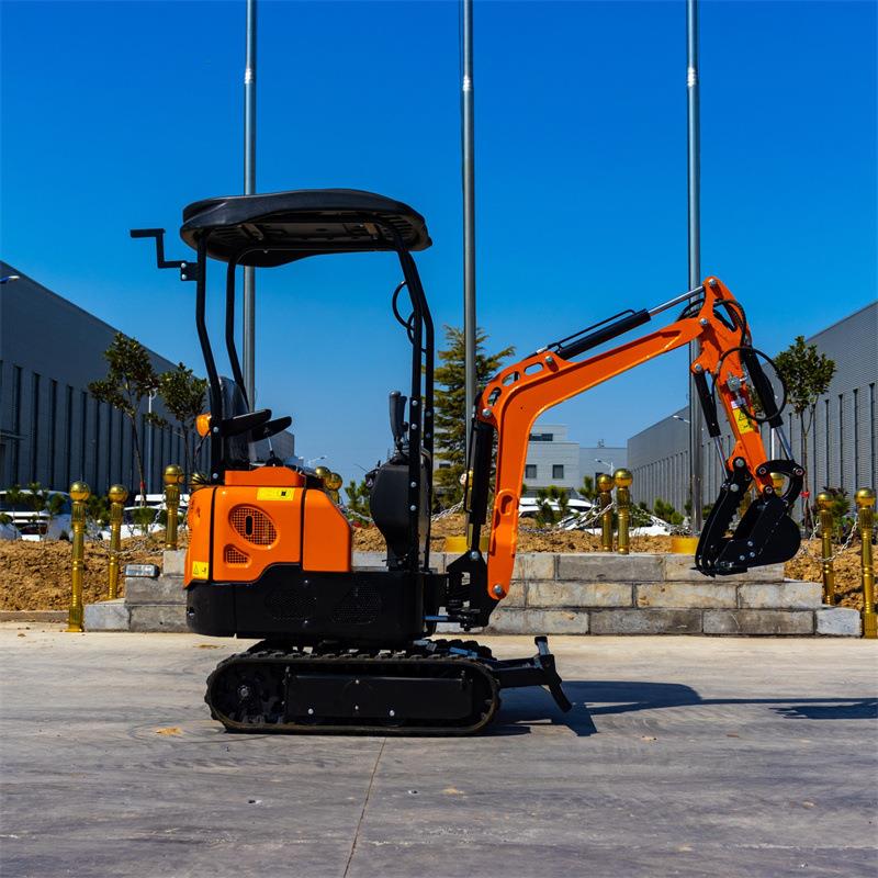 海厂拓工新款10G履带吨农用挖掘机 果园挖沟1松多功能家用土小型