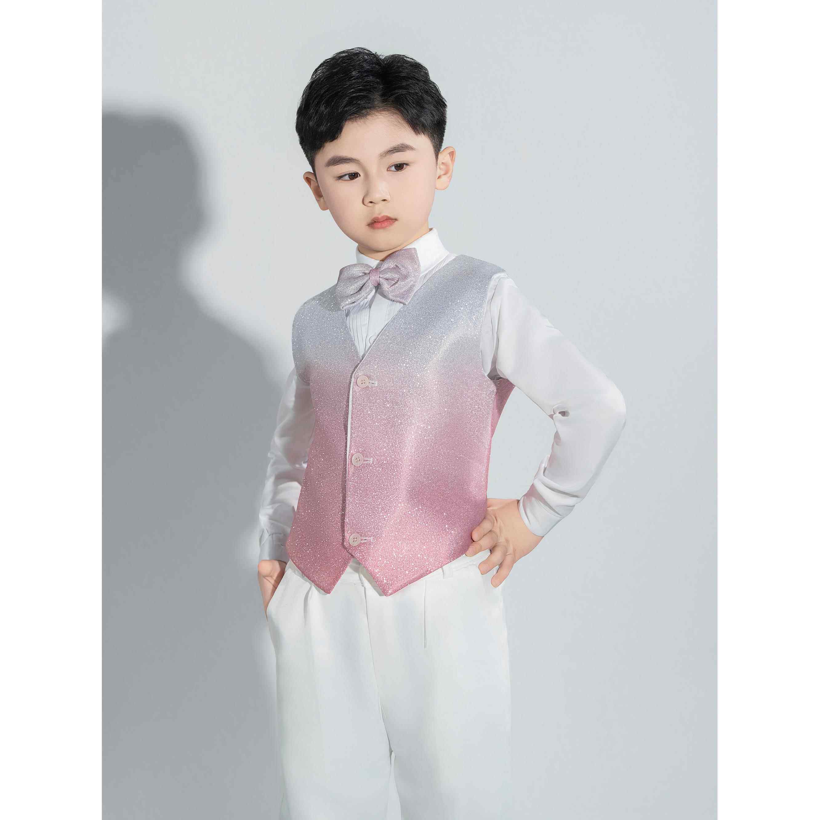 正品儿合唱演出服生新款小学诗歌朗诵表演服童男女童演讲比赛中演