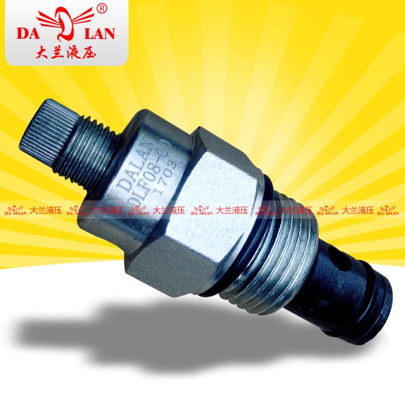 DALAN大兰液压螺纹插装阀插装式向节流阀DLF08/10-00/X，Y，Z