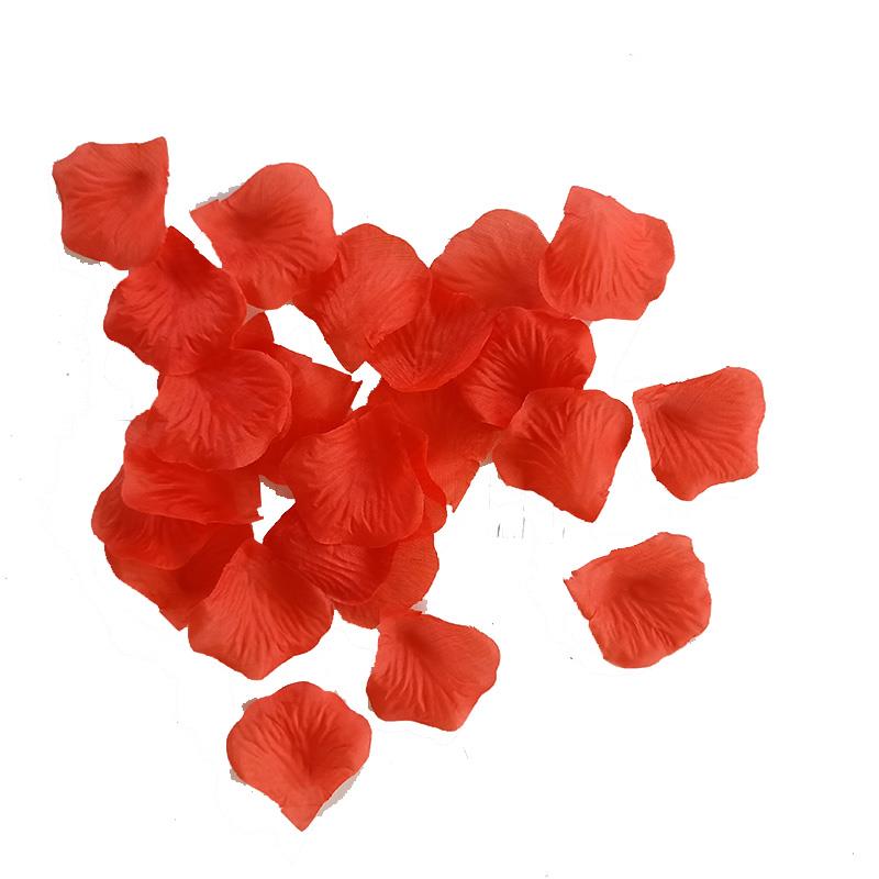 求婚庆彷真无纺布玫瑰花瓣婚房装饰生日表白布置手撒花情人节创意