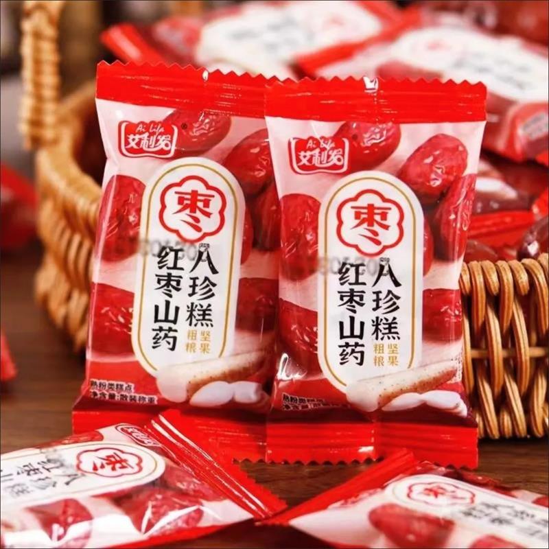 【买一送一】艾利发0蔗糖传统手工红枣山药茯苓糕点八珍糕解馋