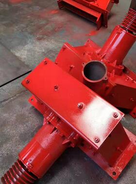 Q034抛丸机抛头15kw18.5kw直连式抛丸器皮带轴座式抛头总成