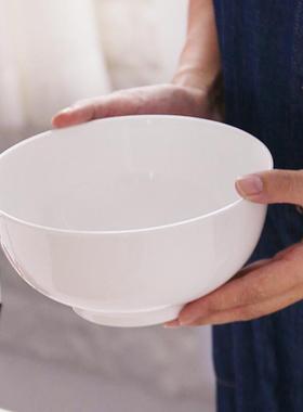 陶瓷汤面碗用泡碗骨34454瓷碗大号家面汤面条碗韩式大碗创意吃面
