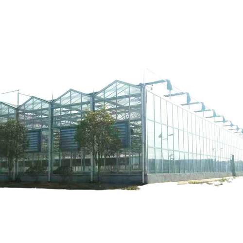 玻璃温室大棚安装智能温室大棚玻璃农业观光大棚花卉种植展厅暖棚