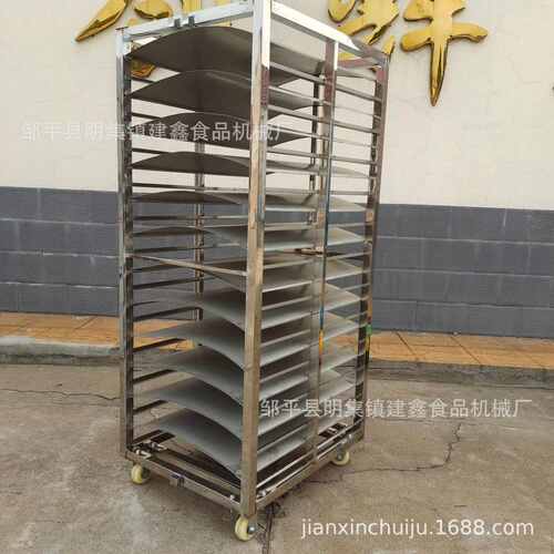 馒头蒸房蒸车不锈钢架子车菊花烘干架子车