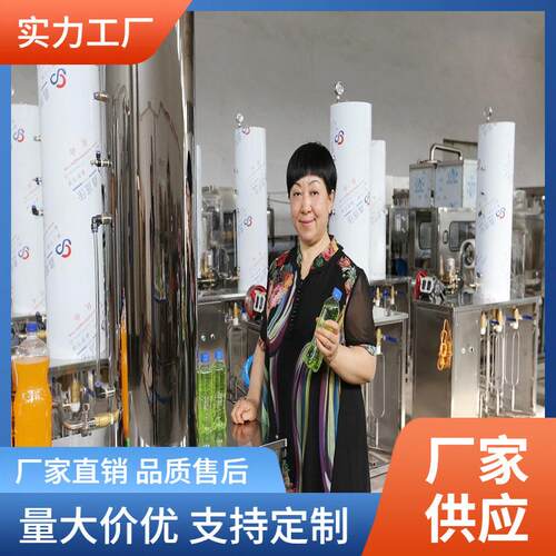 厂家饮料机械小型碳酸饮料成套设备玻璃瓶塑料瓶装碳酸饮料灌装机