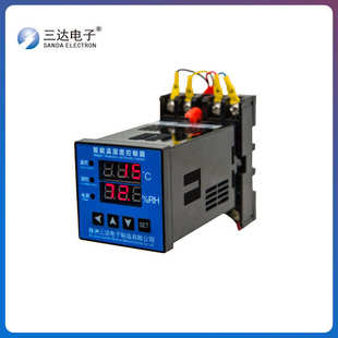 数显和面导轨控制器方式 式 牌jh 安装 达 三温湿度智能板式