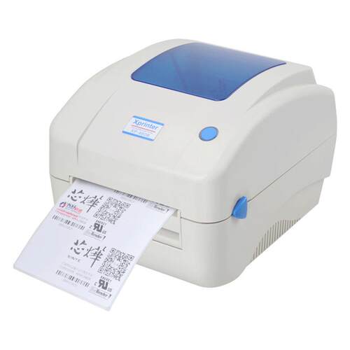 Xprinter芯烨XP-490B亚马逊E邮宝虾皮标签跨境物流FBA打印机100mm