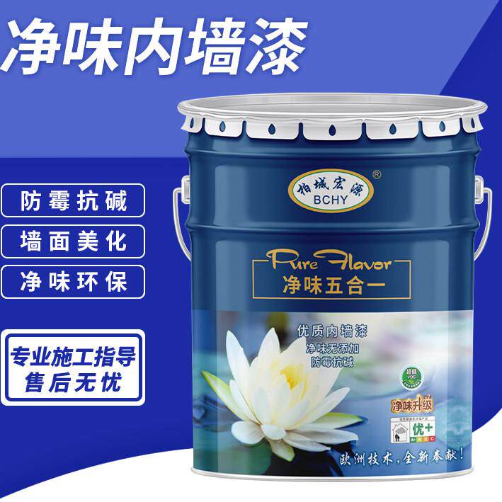涂料乳胶漆净味内墙乳胶漆外墙耐候抗裂防水乳胶漆无机防火涂料