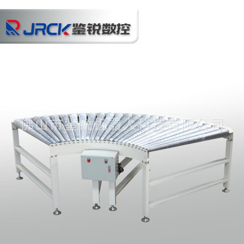 厂家直供90度转弯机 板式家具封边机自动回转线 动力滚筒转弯机