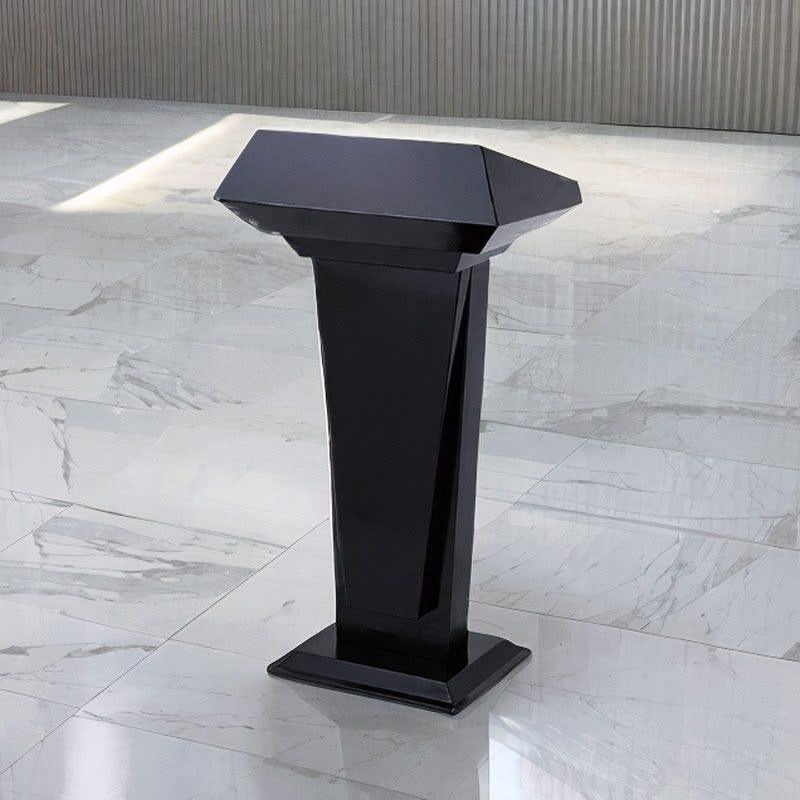 【金属材质】演讲台发言台会议室不锈钢讲台餐厅导购迎宾台接待台