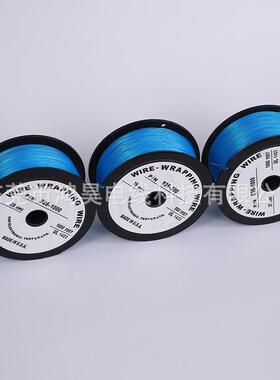 厂家直供高温线镀银铜电子线束30AWG小轴装1000FT镀银OK线