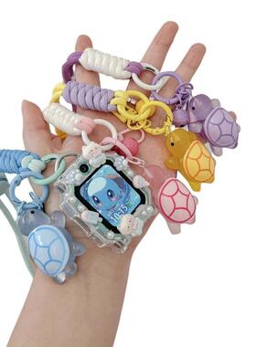 适用于于华为儿童电话手表带5xpro挂绳5X/4X可爱乌龟挂脖绳4Pro/3