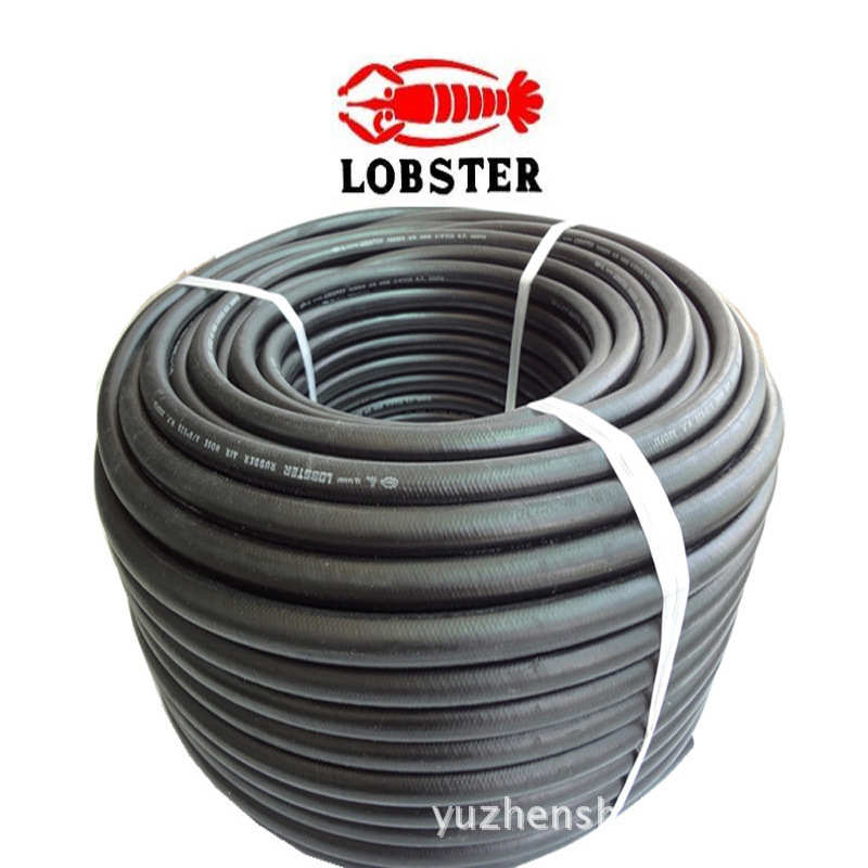 LOBSTER虾牌耐高温模温机注塑模具连接橡胶水管1寸内径25多用途管