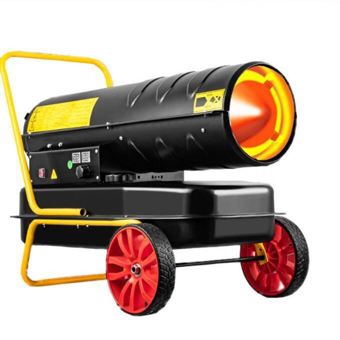 黑龙江70kw100kw工业暖风机养殖场柴油热风炉大功率取暖器燃油烘