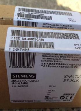 6ES714-4GB52-0AB0电子模块 ET200S 2AI 6ES7144GB52OABO议价