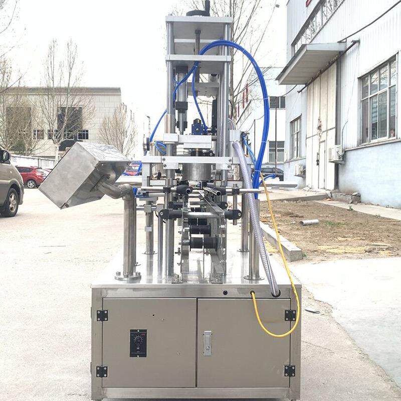 单头自动锁盖机旋盖机全自动金属瓶玻璃瓶自动轧盖机铝盖拧盖机