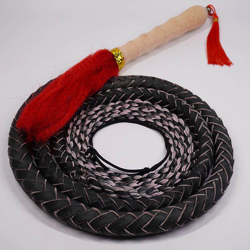 牛皮鞭健身鞭子响鞭健身甩鞭麒麟鞭马鞭软鞭长鞭武术牧羊鞭大全