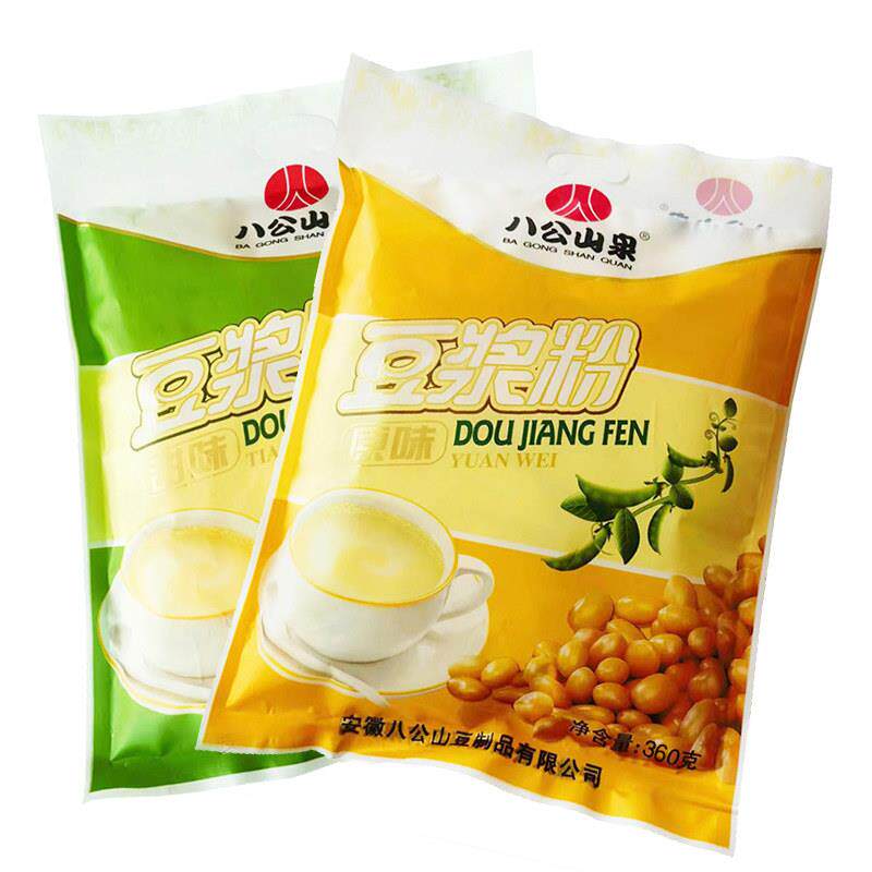 豆奶粉豆浆粉八公山泉安徽淮南特产学生成人冲泡饮料食品独立小包