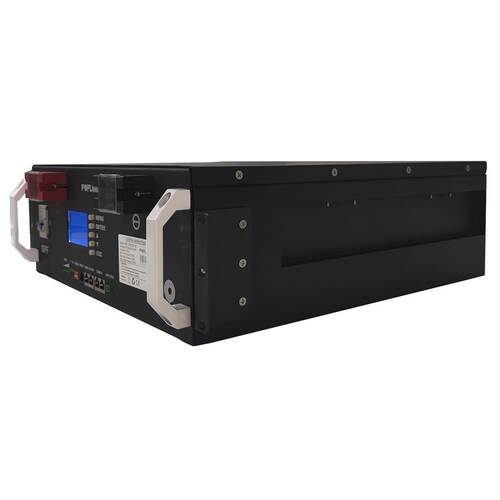 POPLARiN 25.6V200Ah 51.2V100Ah 100A19寸机架式3.5U家储套料