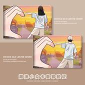 ins驾驶证件套行驶证保护套驾照本皮套情侣款 男女创意一对CP网红