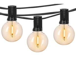 50英尺25灯 户外装 220V 经济款 饰灯串 E12 热销G40LED灯串