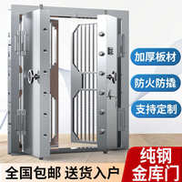 防盜金庫門房銀行珠寶庫房門ATM機(jī)防盜門彈藥庫門家庭密室門防爆