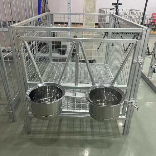 养牛场牧场小牛笼子犊牛笼犊牛岛可拆卸大型牛场镀锌犊牛笼
