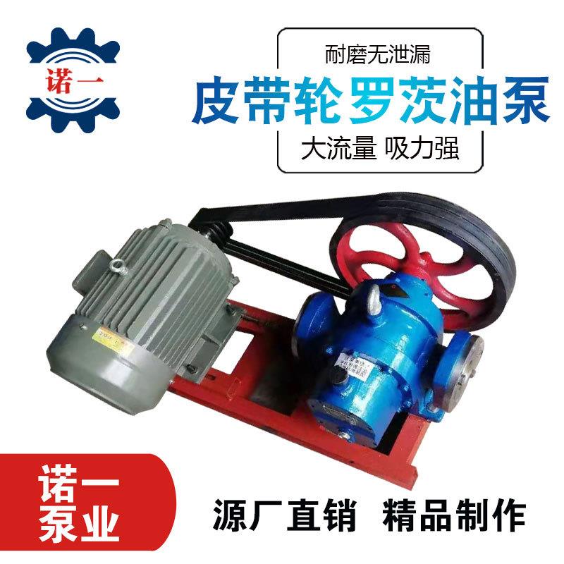 皮带轮大流量罗茨泵保温沥青泵胶水蜜蜡树脂蜜糖泵粘度稠油泵