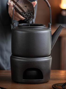 NM202410提梁茶云壶围炉煮茶陶瓷泡茶壶大容量炭烧水煮茶器家用炉