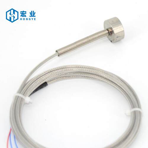 pt100磁性探头 吸附式传铂热电阻吸防水 pt10磁性温磁度0PT100感