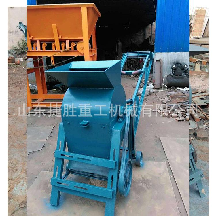 南方高含水量粘土碾碎机 350型结块黏土破碎机 小型煤泥粉煤机