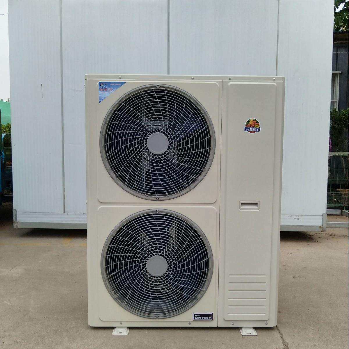 厂家直供主机3P5P冷库制冷设备移动冷库机组 5P一体压缩机组