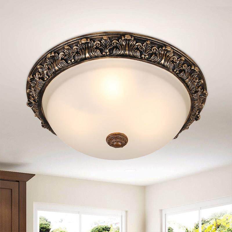 欧式奢华覆古led吸顶灯卧室简约阳台书房温馨浪漫房间灯工程走廊