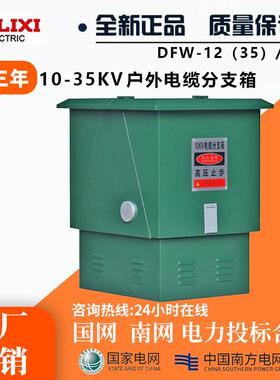 10kv高压电缆分支箱dwf-20/630一进二三四出户外欧式不锈钢分接箱