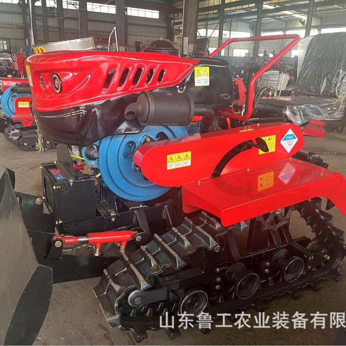 耕地机小型履带旋耕机水旱两用家用座驾农机农具农田管理好帮手