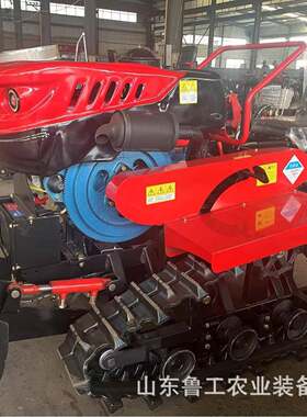 耕地机小型履带旋耕机水旱两用家用座驾农机农具农田管理好帮手