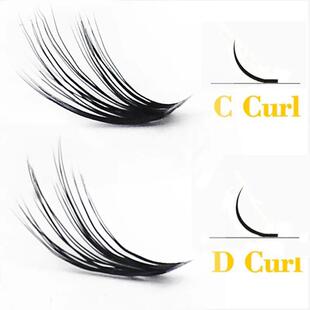 20D/30D Mink Eyelashes 1 Box/60 Bundles Natural Eyelash exte